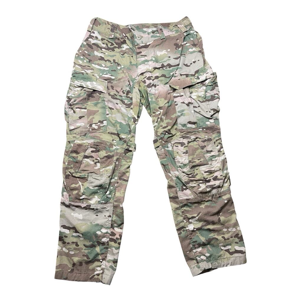 Flame Resistant Multicam Army Combat Pant Sz L/R Kneepad Slot 8415-01-F01-2848